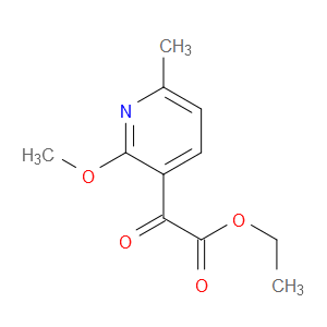 ethyl 2-(2-methoxy-6-methylpyridin-3-yl)-2-oxoacetate