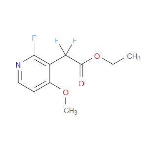 ethyl 2,2-difluoro-2-(2-fluoro-4-methoxypyridin-3-yl)acetate