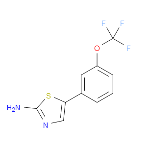 5-(3-(Trifluoromethoxy)phenyl)thiazol-2-amine