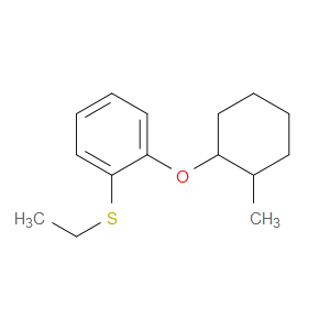 ethyl(2-((2-methylcyclohexyl)oxy)phenyl)sulfane