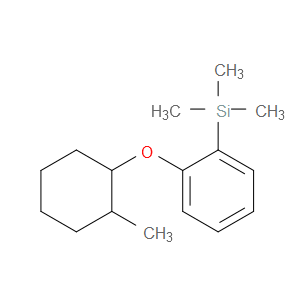 trimethyl(2-((2-methylcyclohexyl)oxy)phenyl)silane