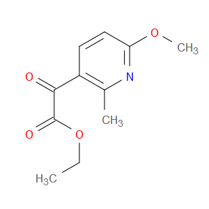 ethyl 2-(6-methoxy-2-methylpyridin-3-yl)-2-oxoacetate