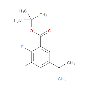 tert-butyl 2-fluoro-3-iodo-5-isopropylbenzoate