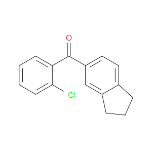 (2-Chlorophenyl)(2,3-dihydro-1H-inden-5-yl)methanone
