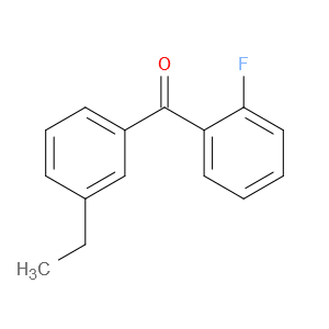 Methanone, (3-ethylphenyl)(2-fluorophenyl)-