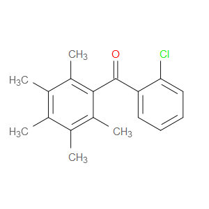 Methanone, (2-chlorophenyl)(2,3,4,5,6-pentamethylphenyl)-