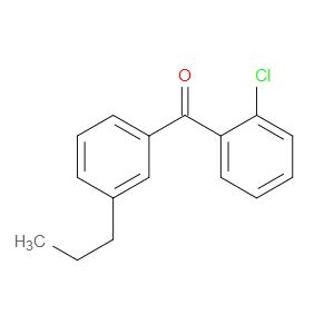 Methanone, (2-chlorophenyl)(3-propylphenyl)-