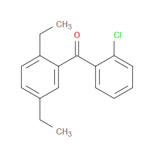 Methanone, (2-chlorophenyl)(2,5-diethylphenyl)-