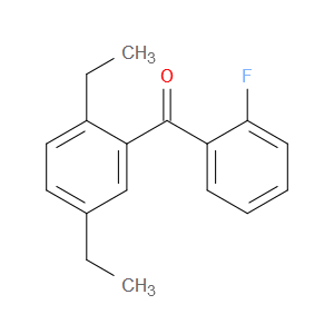 Methanone, (2,5-diethylphenyl)(2-fluorophenyl)-