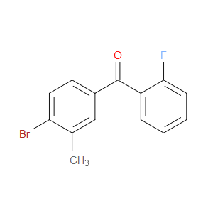 Methanone, (4-bromo-3-methylphenyl)(2-fluorophenyl)-