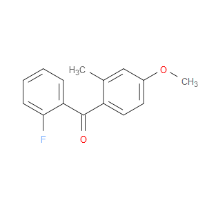 Methanone, (2-fluorophenyl)(4-methoxy-2-methylphenyl)-