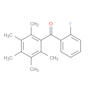 Methanone, (2-fluorophenyl)(2,3,4,5,6-pentamethylphenyl)-