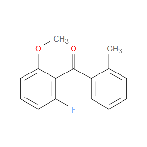 Methanone, (2-fluoro-6-methoxyphenyl)(2-methylphenyl)-
