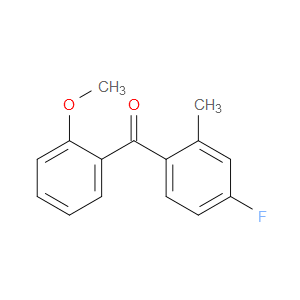 Methanone, (4-fluoro-2-methylphenyl)(2-methoxyphenyl)-