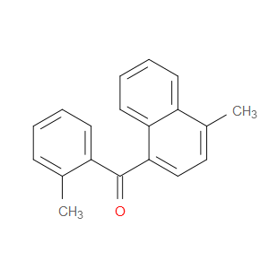 (4-Methyl-1-naphthalenyl)(2-methylphenyl)methanone