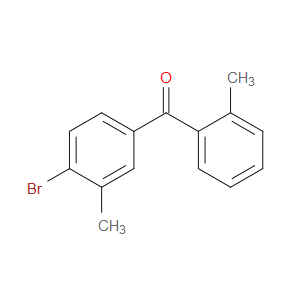 Methanone, (4-bromo-3-methylphenyl)(2-methylphenyl)-
