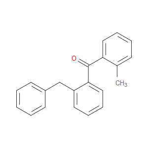 Benzophenone, 2-benzyl-2'-methyl-