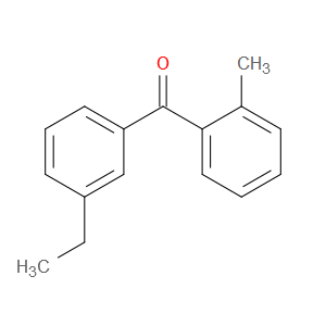 Methanone, (3-ethylphenyl)(2-methylphenyl)-
