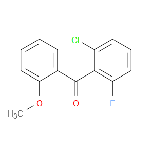 Methanone, (2-chloro-6-fluorophenyl)(2-methoxyphenyl)-