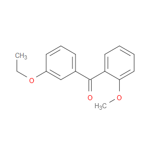 Methanone, (3-ethoxyphenyl)(2-methoxyphenyl)-