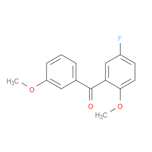 Methanone, (5-fluoro-2-methoxyphenyl)(3-methoxyphenyl)-