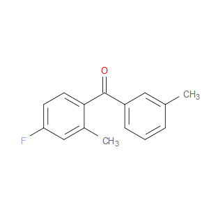 Methanone, (4-fluoro-2-methylphenyl)(3-methylphenyl)-