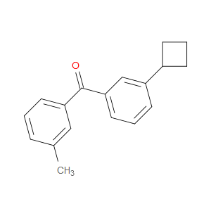 Methanone, (3-cyclobutylphenyl)(3-methylphenyl)-