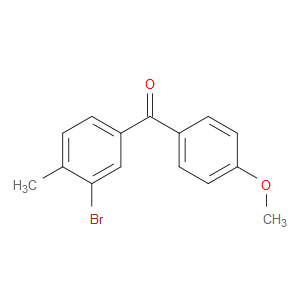 Methanone, (3-bromo-4-methylphenyl)(4-methoxyphenyl)-