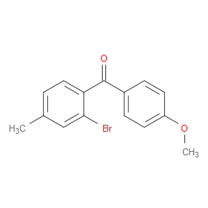 Methanone, (2-bromo-4-methylphenyl)(4-methoxyphenyl)-