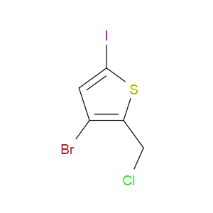 Thiophene, 3-bromo-2-(chloromethyl)-5-iodo-