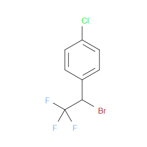 1-(1-Bromo-2,2,2-trifluoroethyl)-4-chlorobenzene