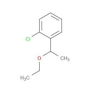 Benzene, 1-chloro-2-(1-ethoxyethyl)-