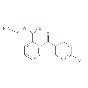 Benzoic acid, 2-(4-bromobenzoyl)-, ethyl ester