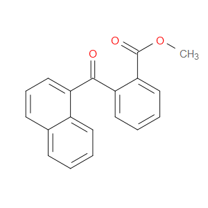 Methyl 2-(1-naphthalenylcarbonyl)benzoate