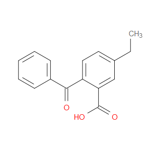 Benzoic acid, 2-benzoyl-5-ethyl-