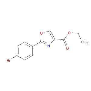 Ethyl 2-(4-bromophenyl)-4-oxazolecarboxylate