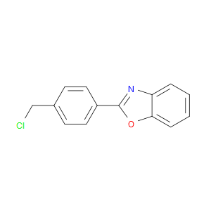 2-(p-α-Chlorotolyl)benzoxazole