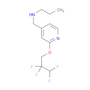 N-Propyl-2-(2,2,3,3-tetrafluoropropoxy)-4-pyridinemethanamine