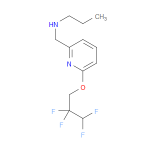 N-Propyl-6-(2,2,3,3-tetrafluoropropoxy)-2-pyridinemethanamine