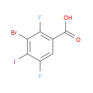 3-bromo-2,5-difluoro-4-iodobenzoic acid
