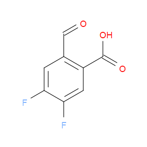 4,5-Difluoro-2-formylbenzoic acid