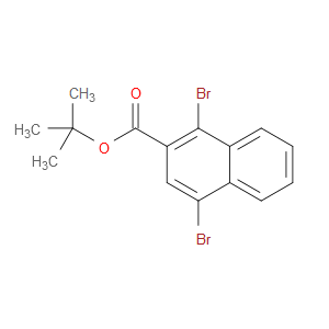 tert-butyl 1,4-dibromo-2-naphthoate