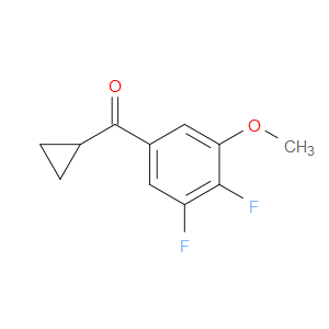 cyclopropyl(3,4-difluoro-5-methoxyphenyl)methanone