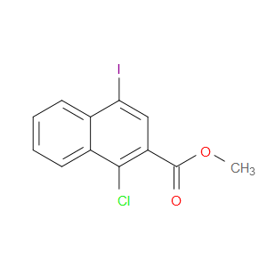 methyl 1-chloro-4-iodo-2-naphthoate