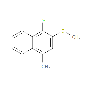 (1-chloro-4-methylnaphthalen-2-yl)(methyl)sulfane
