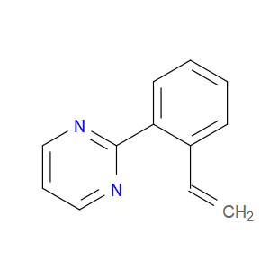 Pyrimidine, 2-(2-ethenylphenyl)-