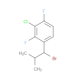 1-(1-Bromo-2-methylpropyl)-3-chloro-2,4-difluorobenzene