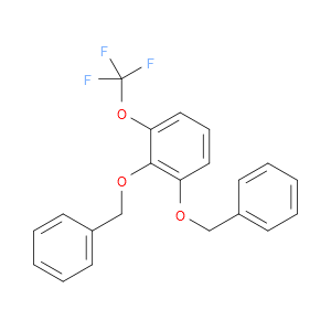 (((3-(trifluoromethoxy)-1,2-phenylene)bis(oxy))bis(methylene))dibenzene