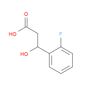 3-(2-fluorophenyl)-3-hydroxypropanoic acid