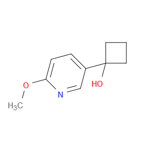 1-(6-methoxypyridin-3-yl)cyclobutanol